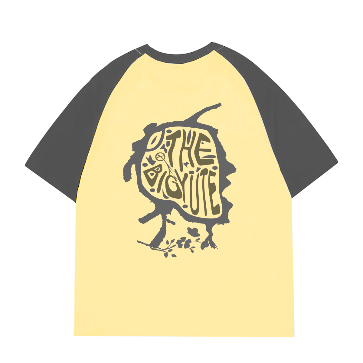 raglan icon tee back